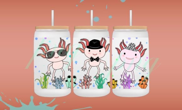 Axolotl Wrap Png 16oz Libbey Glass Can: A Strategic Asset for Branding and Creative Projects