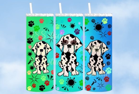 Great Dane Dog Png 20oz Tumbler Can: A Comprehensive Guide to Digital Art for Custom Projects